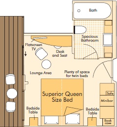 Junior Balcony Suite: BJ