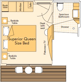 Private Balcony Suite: C