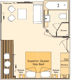 Royal Balcony Suite: RA